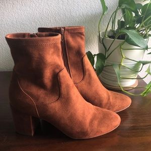 Old Navy Suede sock bootie